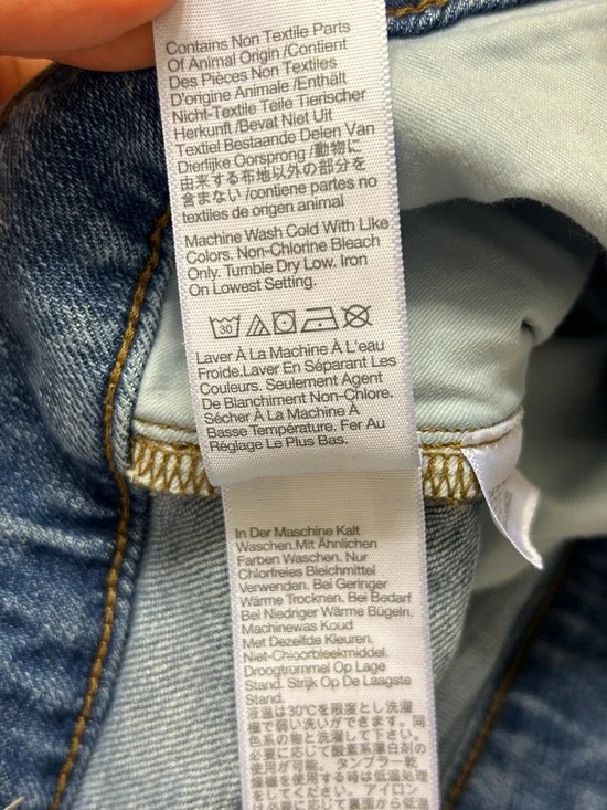 Madewell The Curvy Perfect Vintage Crop Women's 16 W - Picture 6 of 8